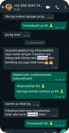 Testimoni WhatsApp 2